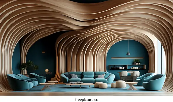 Modern Wooden Architecture Interior Design