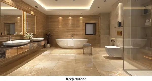 Luxury Modern Bathroom Interior Design
