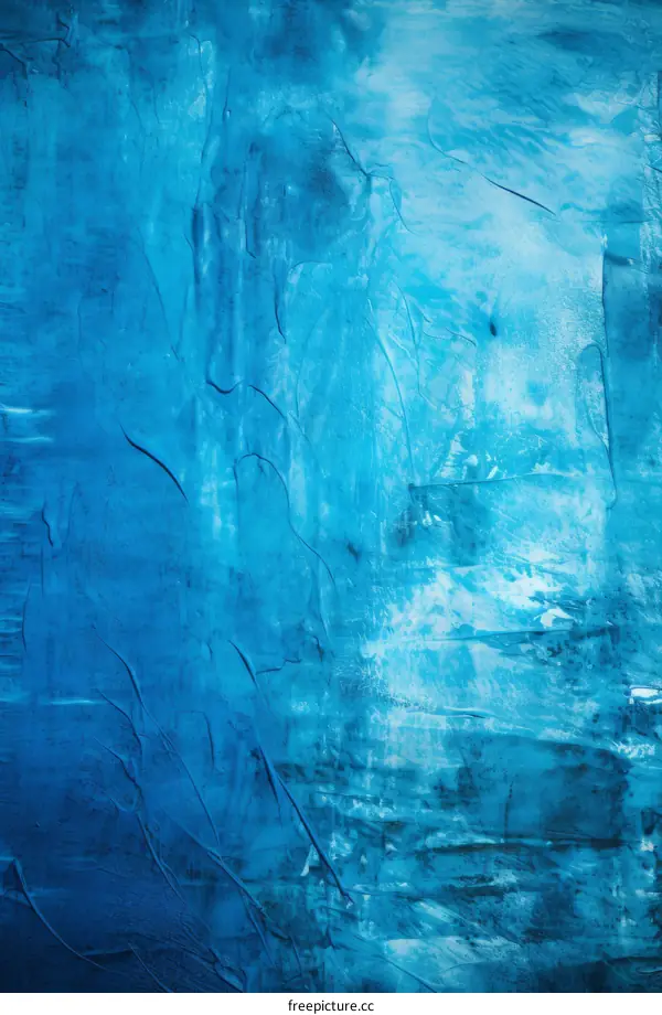 Blue Abstract Painting