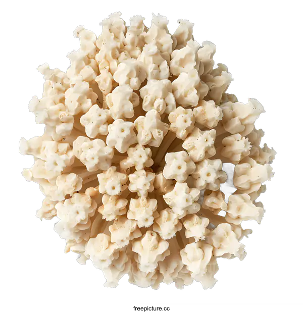 [Transparent Background PNG]Dried Hoya Flower Head on White Background