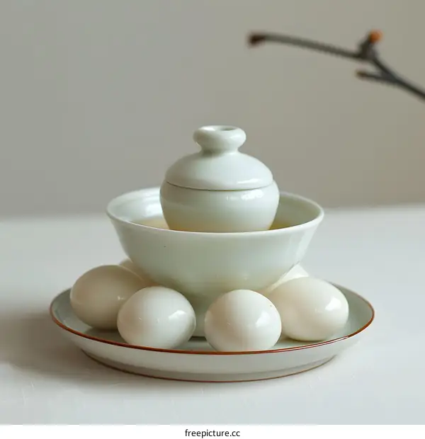 eggs in a bowl with lid