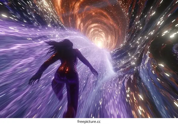 Interstellar Travel through a Wormhole