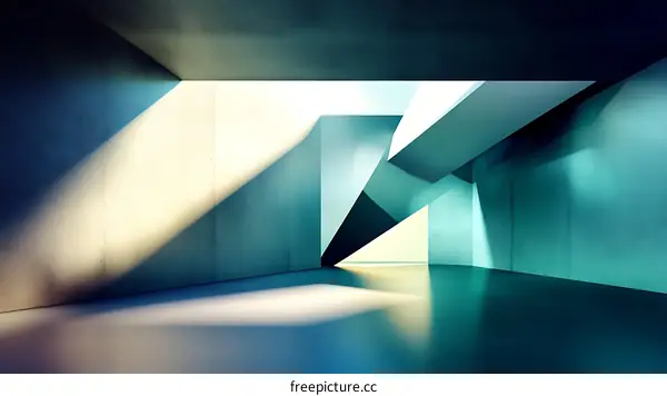 Abstract Modern Architectural Interior Design