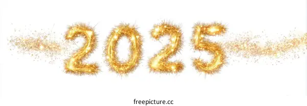 Sparkling New Year 2025 Celebration