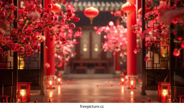 Chinese style indoor design