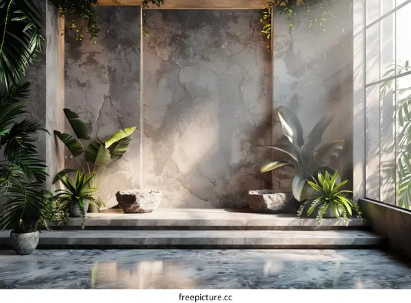 Modern Tropical Indoor Space Interior Design