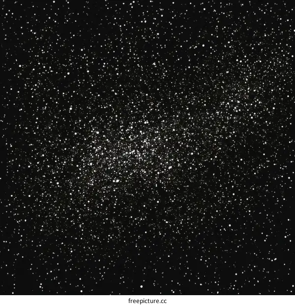 Abstract starry night sky background illustration