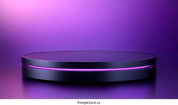 Modern Purple Product Display Stand
