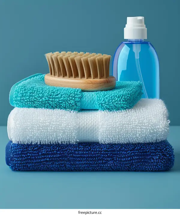 Soft Bath Towels & Accessories Set