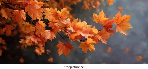 Autumn Leaves Background Image