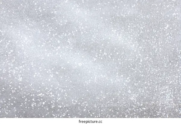 Silver Glitter Background Texture