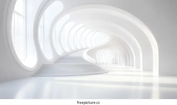 Abstract Modern Architectural Interior Design