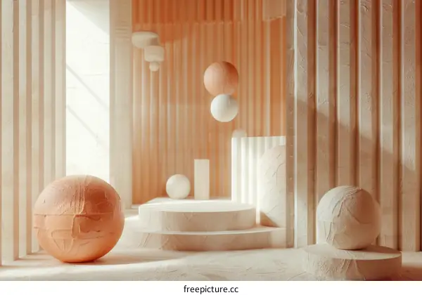 Modern Minimalist Interior Design Scene