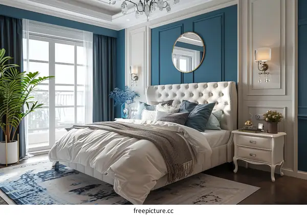 Classic Elegant Bedroom Interior Design