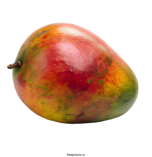 [Transparent Background PNG]Ripe Mango on White Background