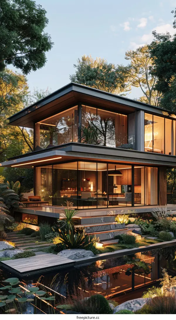 Modern Forest Home