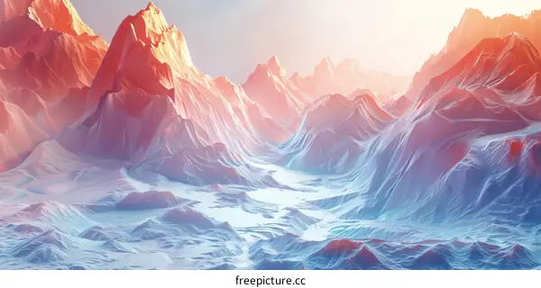 Mountain Landscape: Serenity and Majesty