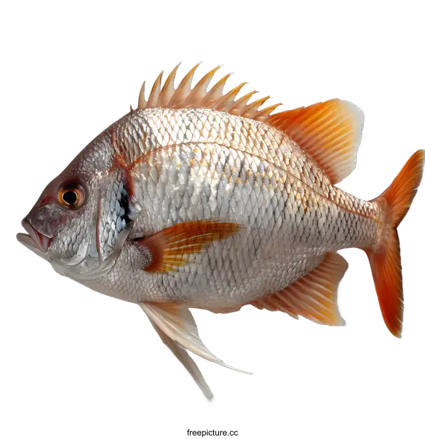 [Transparent Background PNG]Fresh Fish on White Background