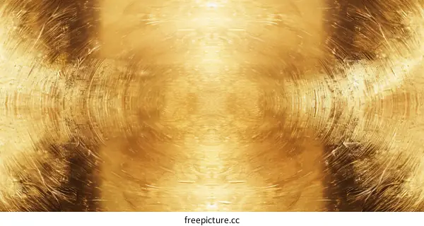 Golden Shimmering Metallic Texture