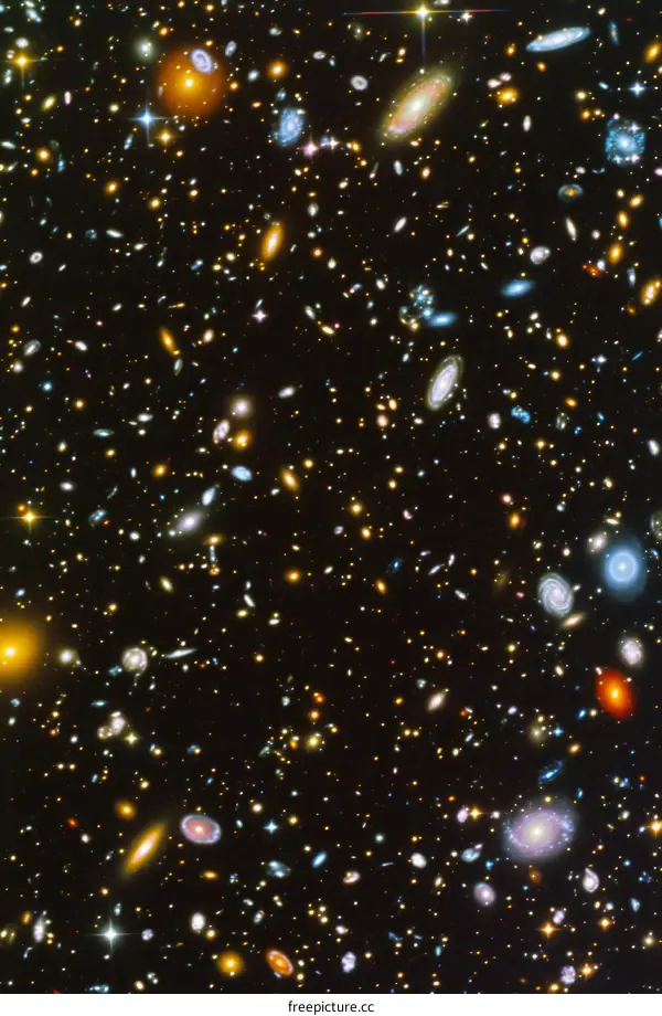 Billions of Galaxies: A Cosmic Illustration