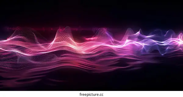Colorful Fractal Fluid Wave
