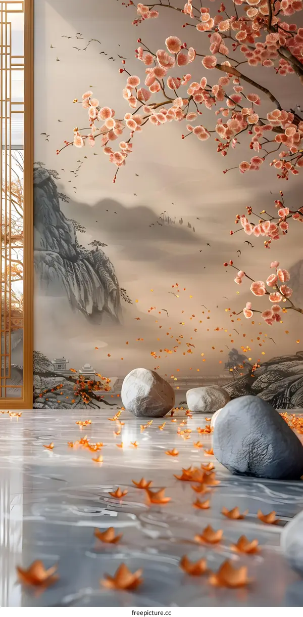 Chinese-Style Landscape Painting: A Timeless Decor for Your Space