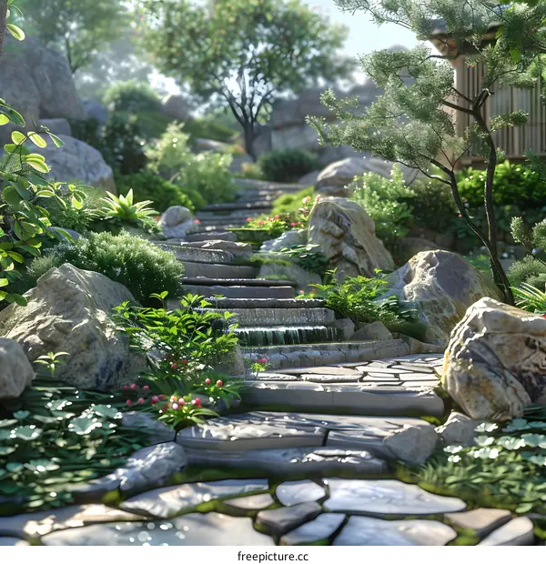 Landscape design效果图