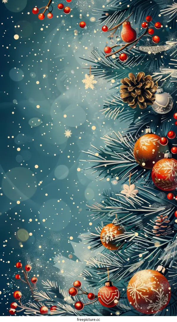 Sparkling Christmas Tree Ornaments