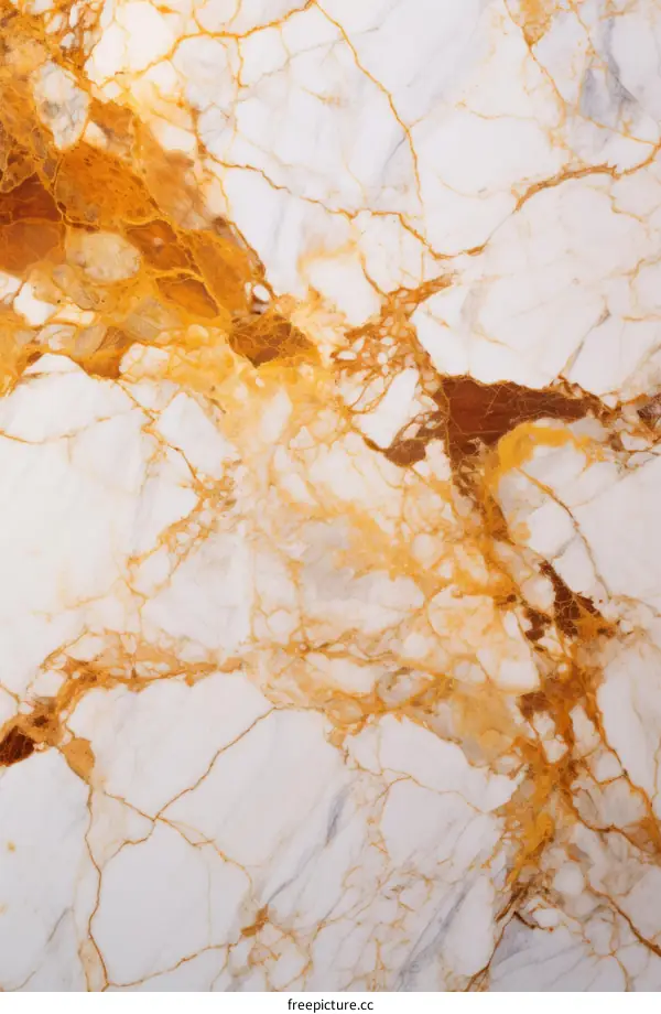 Goldenrod marble texture background