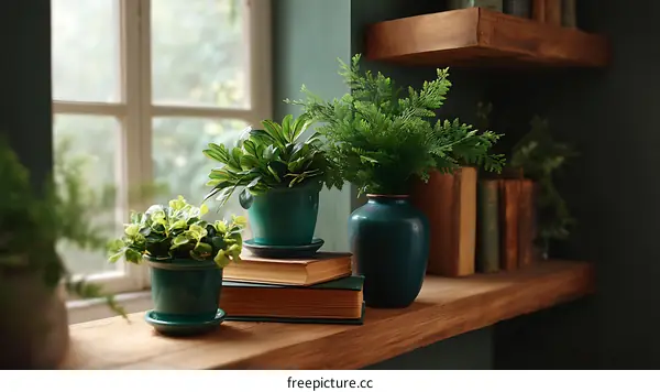 Cozy Windowsill Decor with Houseplants