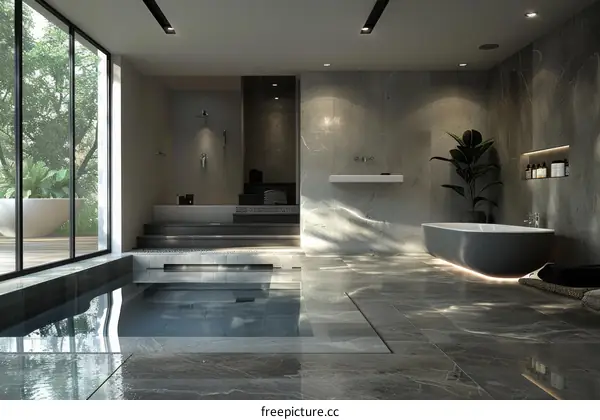 Modern Minimalist Bathroom Design