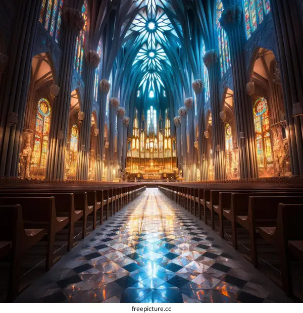 The grandeur of gothic architecture