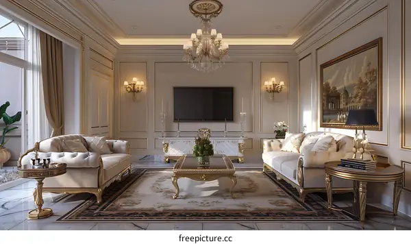 Luxurious Living Room