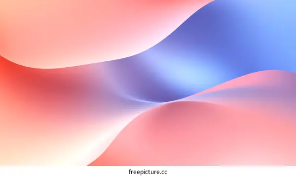 Abstract Gradient Color Flow Background Design
