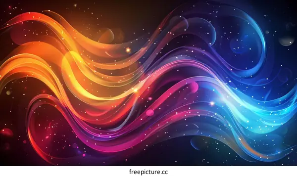 Cosmic Dance of Nebula and Dust