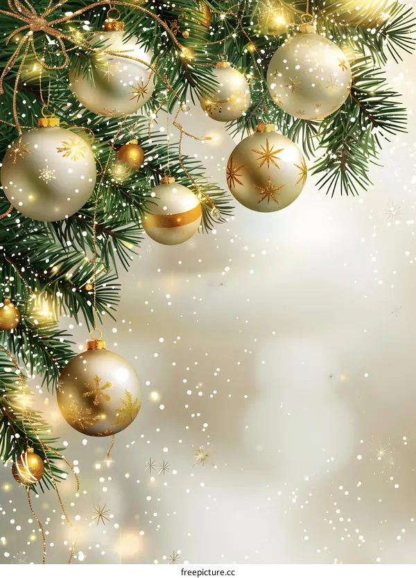 Christmas Tree with Christmas Ornament