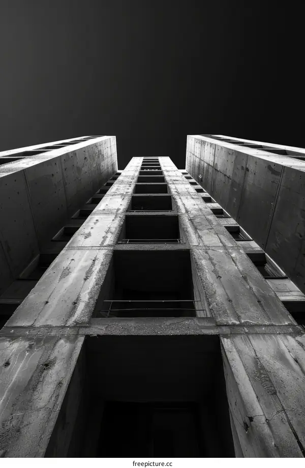 Soviet-era apartment blocks in Tbilisi, Georgia