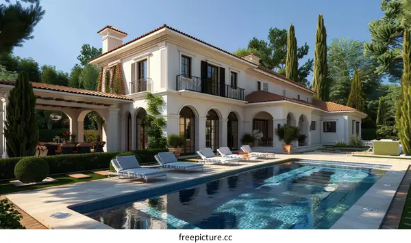 Luxury Spanish Villa with Swimming Pool and Garden