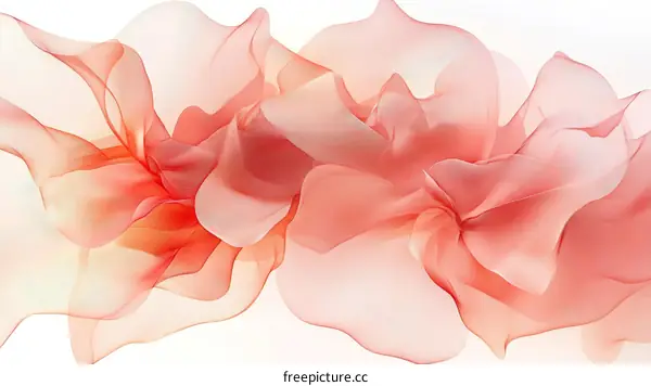 Abstract Flowing Colors Design