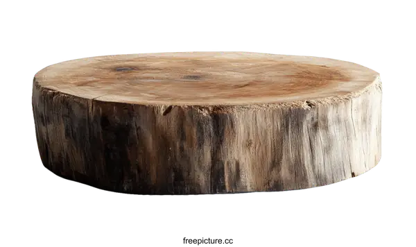 [Transparent Background PNG]Natural Wooden Cutting Board