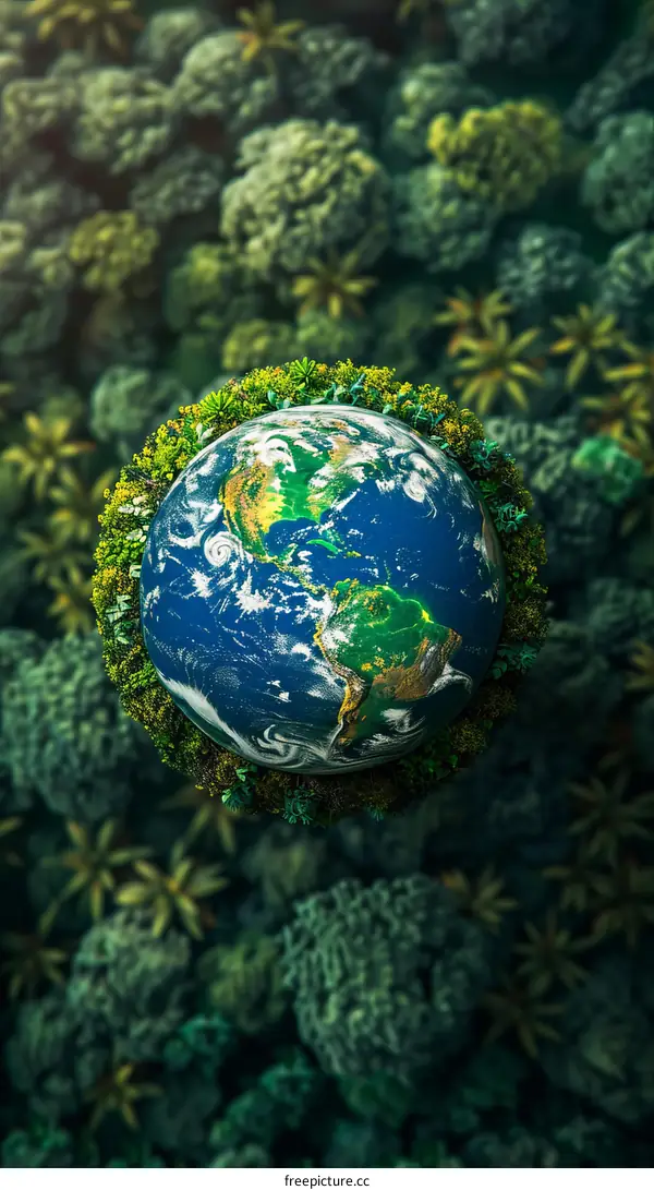 The Lush Green Earth