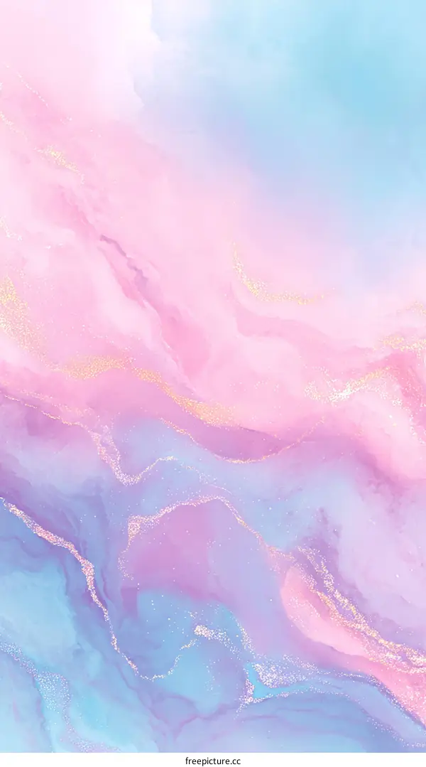 Abstract Pastel Marble Texture Background