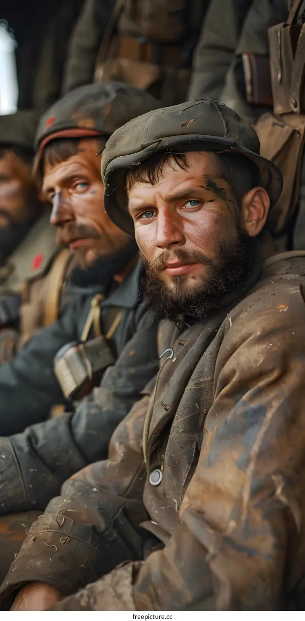 Portrait of a soldier