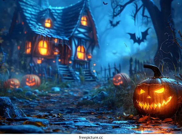 Halloween Pumpkin Jack-o-lantern