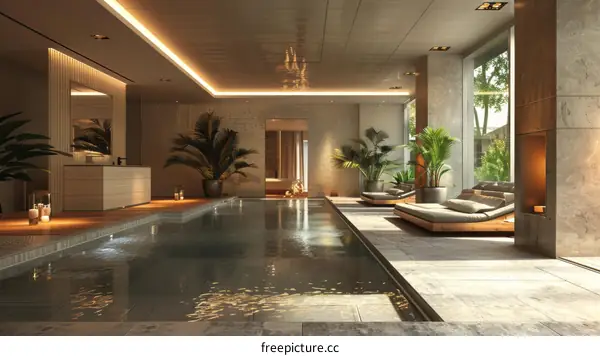 Indoor swimming pool