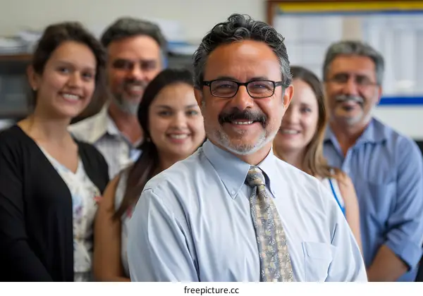 portrait of a group of business people
