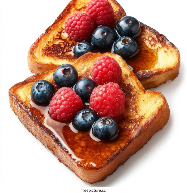 Delicious Fruit Topped French Toast