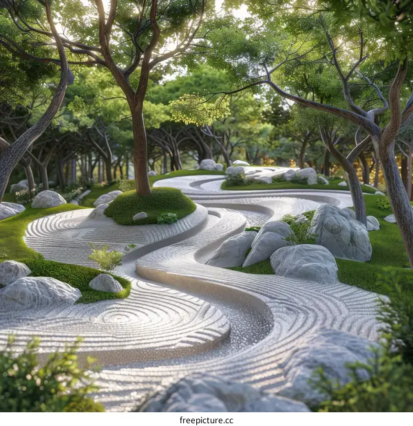 Zen Garden: Serenity and Simplicity in Nature