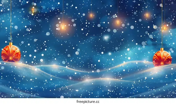 Christmas Snowflakes飘飘