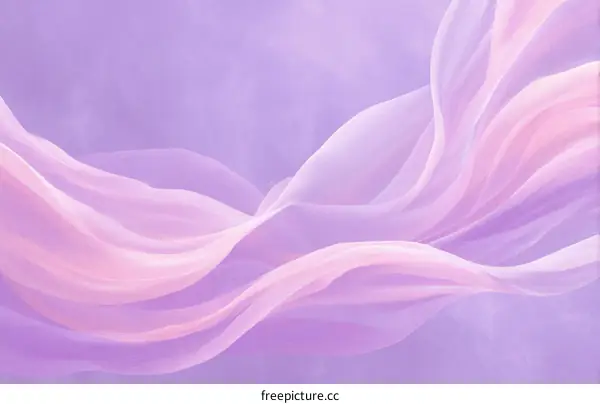 Delicate Flowing Pastel Fabric Texture